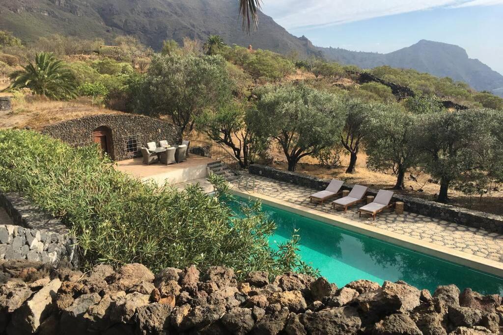 Luxury Villa In Nature With Swimming Pool Tenerife, Santiago Del Teide, With Sea And Mountain Views El Retamar Ngoại thất bức ảnh