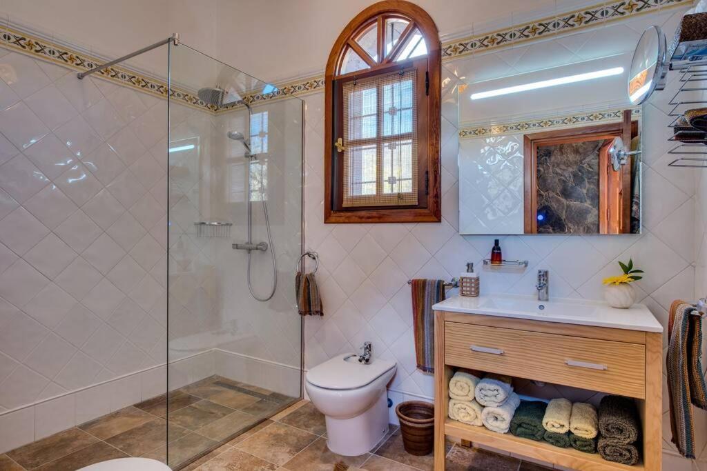 Luxury Villa In Nature With Swimming Pool Tenerife, Santiago Del Teide, With Sea And Mountain Views El Retamar Ngoại thất bức ảnh