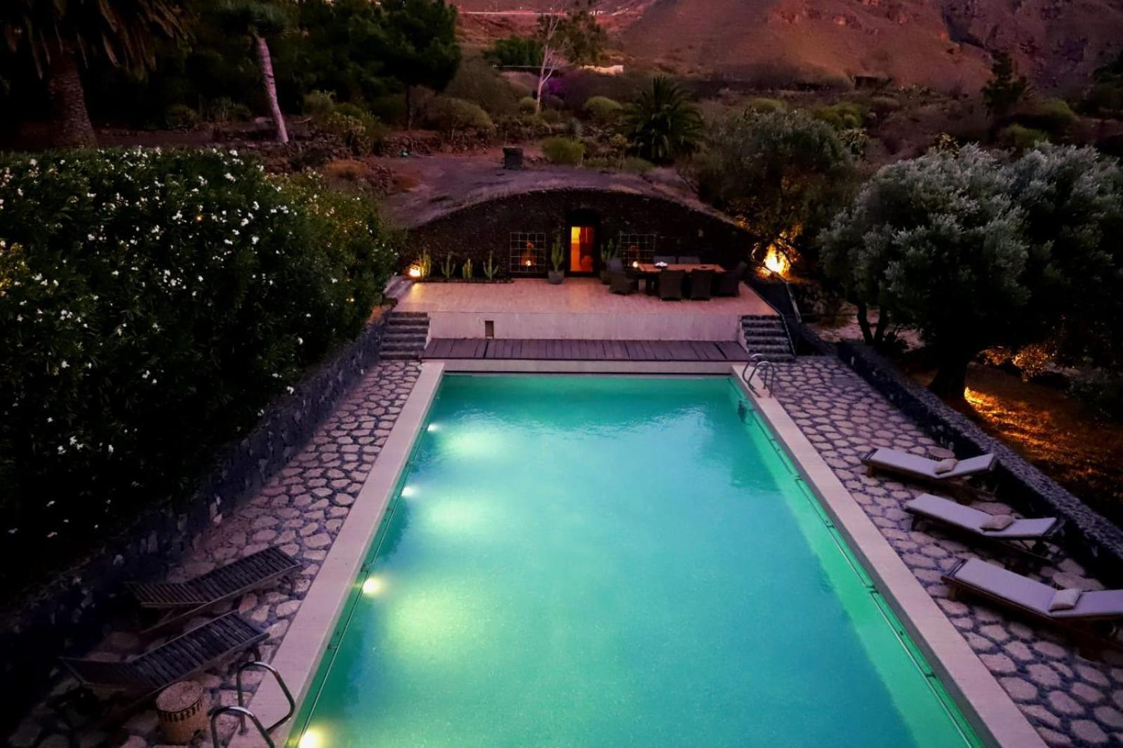 Luxury Villa In Nature With Swimming Pool Tenerife, Santiago Del Teide, With Sea And Mountain Views El Retamar Ngoại thất bức ảnh