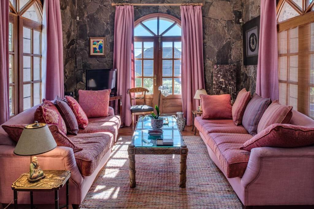 Luxury Villa In Nature With Swimming Pool Tenerife, Santiago Del Teide, With Sea And Mountain Views El Retamar Phòng bức ảnh
